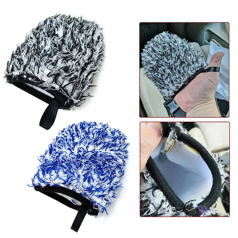 Microfiber Wheel Mitt